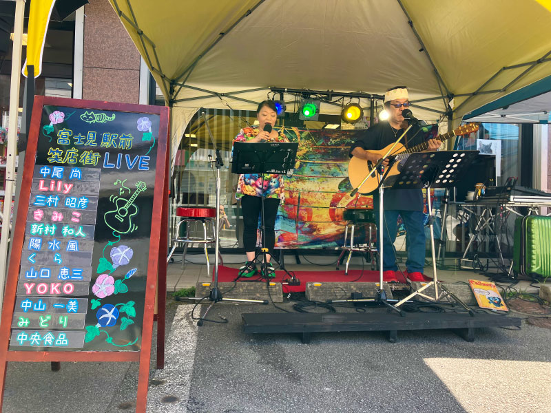 毎月開催！ 富士見駅前笑店