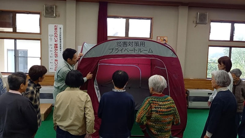 池袋地区社協で防災の勉強会を開きました